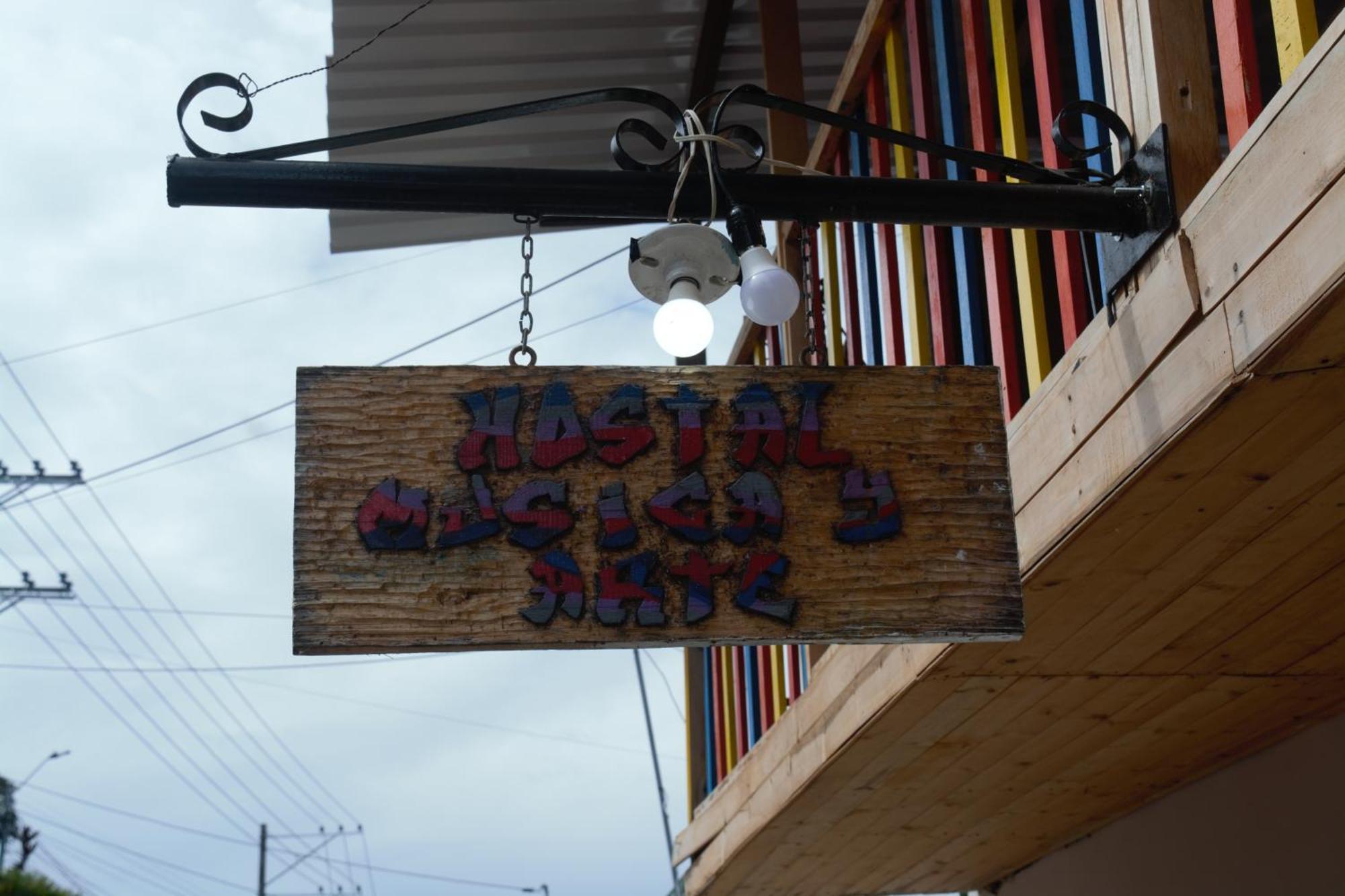 Hostal Musica Y Arte San Agustín Eksteriør bilde